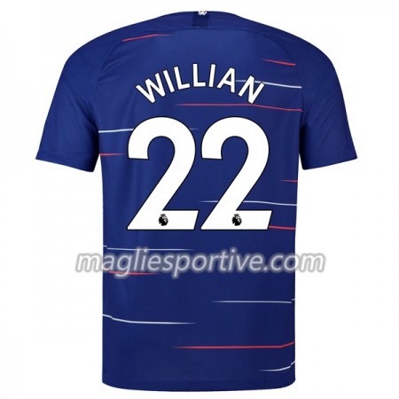 Completo Calcio Chelsea Willian 22 Divisa Prima 2018/2019
